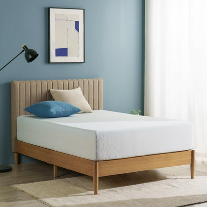 Zinus 8-Inch Twin Cooling Memory Foam Mattress – Green Tea & Fiberglass Free