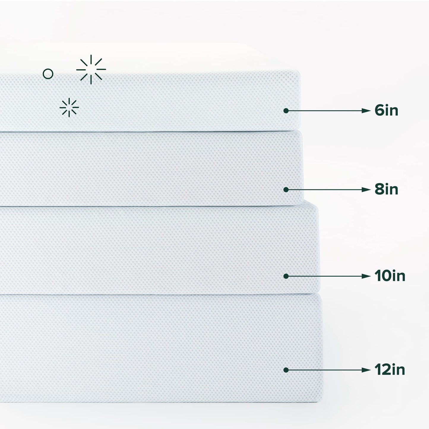 Zinus 8-Inch Twin Cooling Memory Foam Mattress – Green Tea & Fiberglass Free