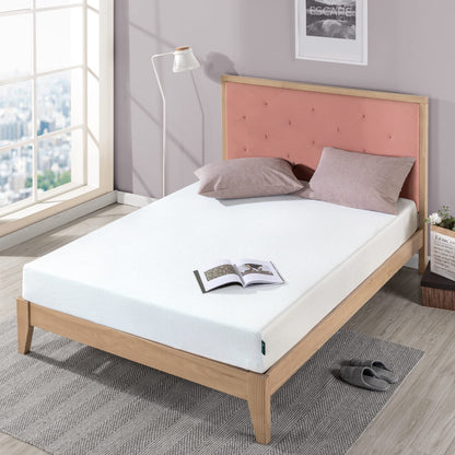 Zinus 8-Inch Twin Cooling Memory Foam Mattress – Green Tea & Fiberglass Free