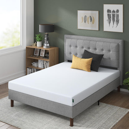 Zinus 8-Inch Twin Cooling Memory Foam Mattress – Green Tea & Fiberglass Free