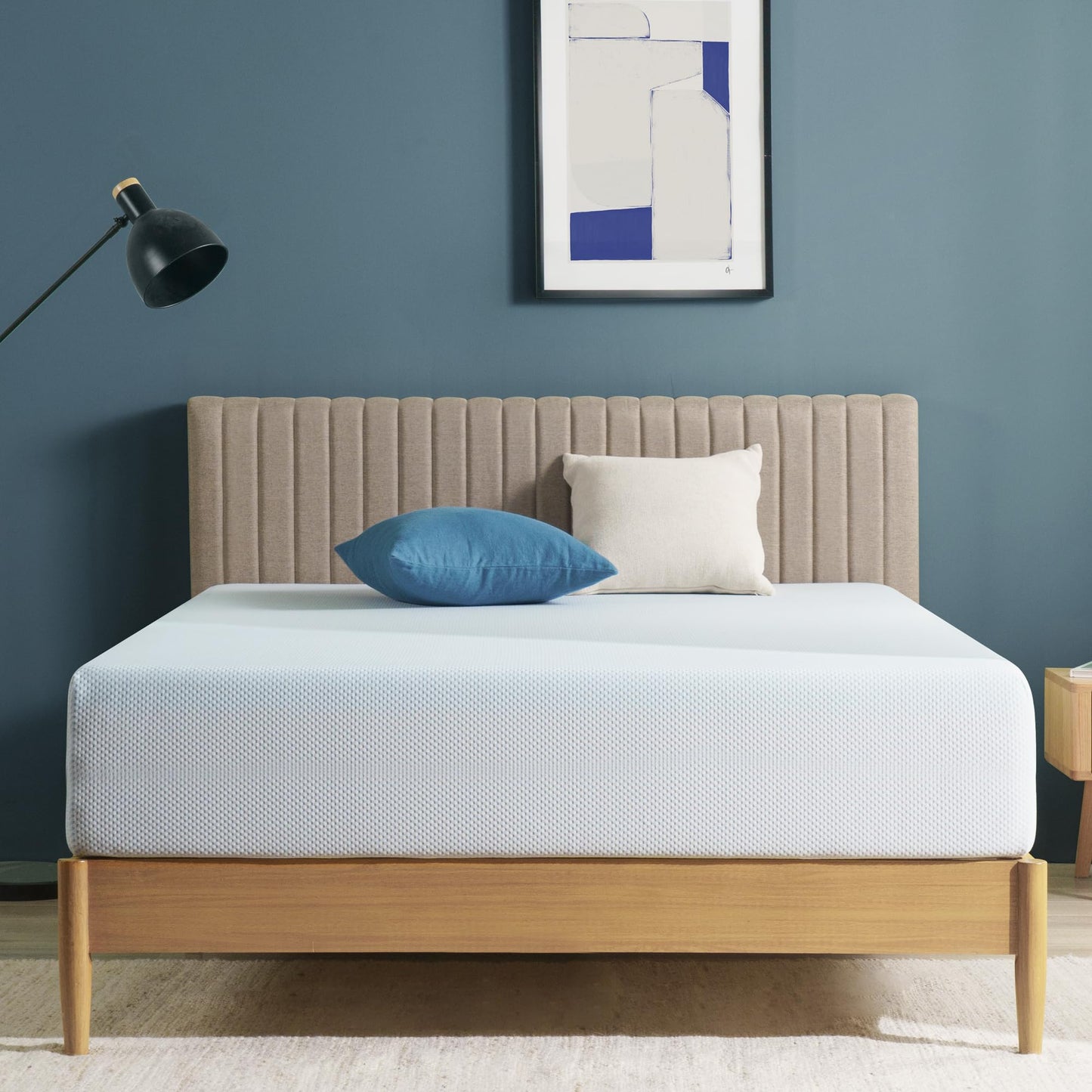 Zinus 8-Inch Twin Cooling Memory Foam Mattress – Green Tea & Fiberglass Free