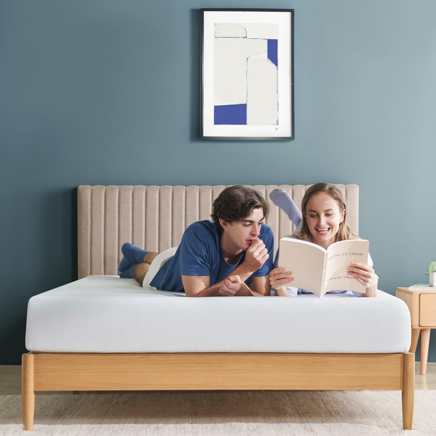 Zinus 8-Inch Twin Cooling Memory Foam Mattress – Green Tea & Fiberglass Free